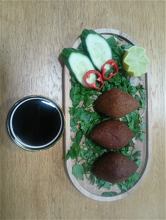 Gefrituurde kubba 4 stuks