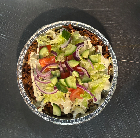 Kapsalon doner kebab klein