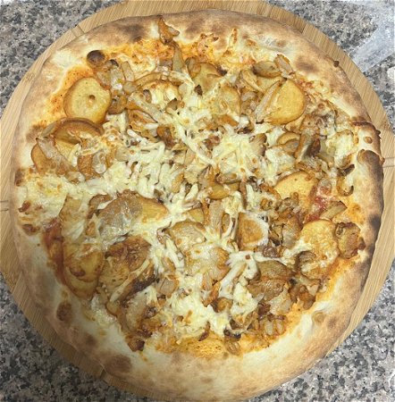 Pizza Kapsalon doner kebab