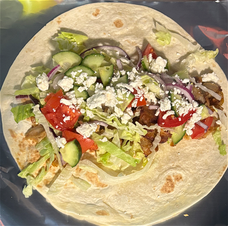 Durum Kebab met Fetakaas