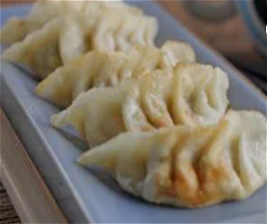 Fried Gyoza 5pcs (chicken or vegetable)