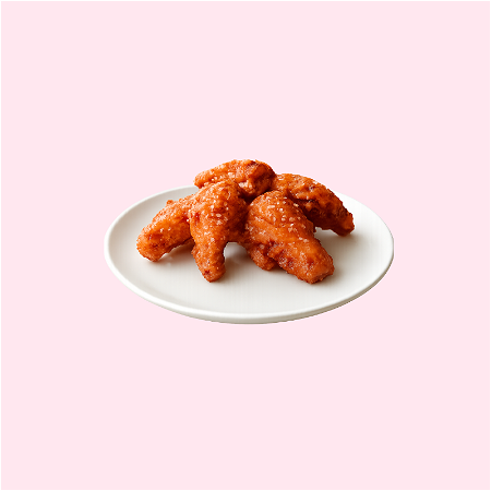 Korean style fried chicken (sweet or spicy)