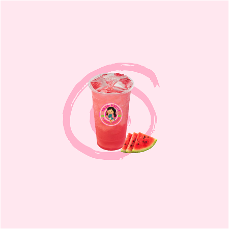Watermelon fresh tea