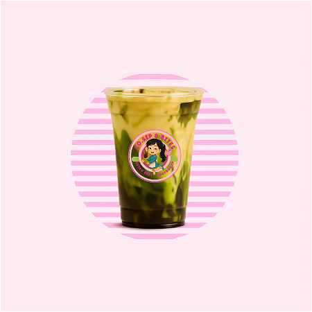 Iced Pistachio latte
