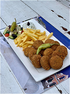 Falafel schotel - vegetarisch