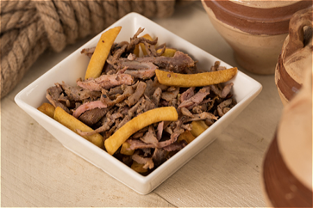 Patat met gyros - klein