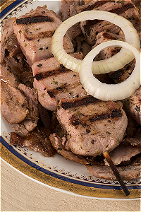 Extra souvlaki