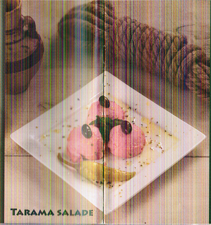 Tarama salade