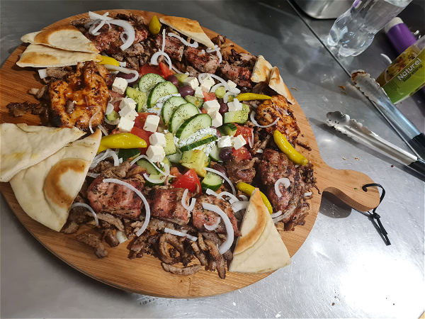 Creta Mixed grill voor 3 personen