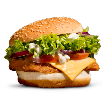 Chicken  Cheese Double Burger