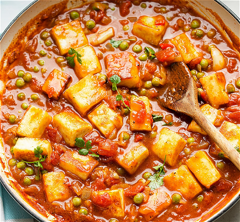 Matar Paneer