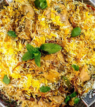 Chicken biryani