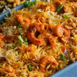 King Prawn biryani