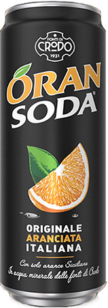 Soda Italiana sinaasappel 