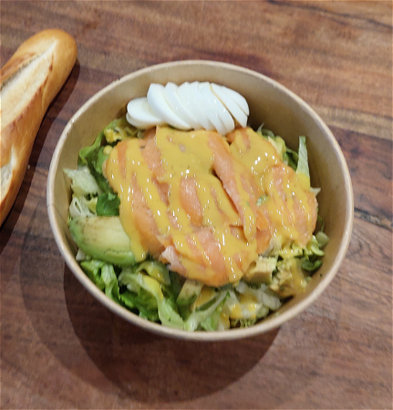 Salade met Gerookte Zalm