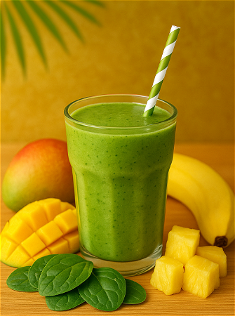 Green tornado smoothie