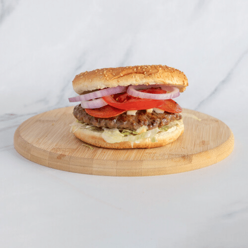 Greekish style burger