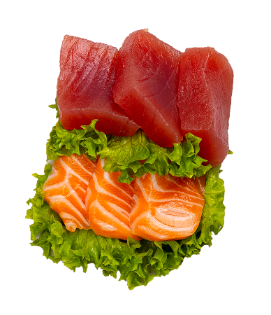 Sashimi salmon / tuna