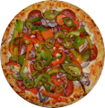 Pizza hot and spicy