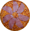 Pizza salame