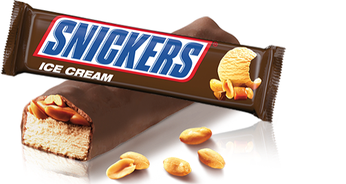 Snickers ijs