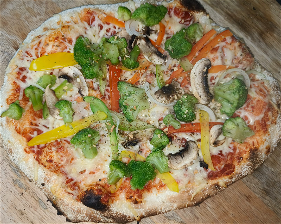 Pizza veggie