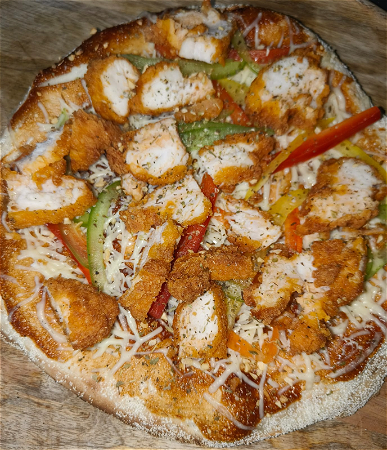 Pizza bbq chicken 