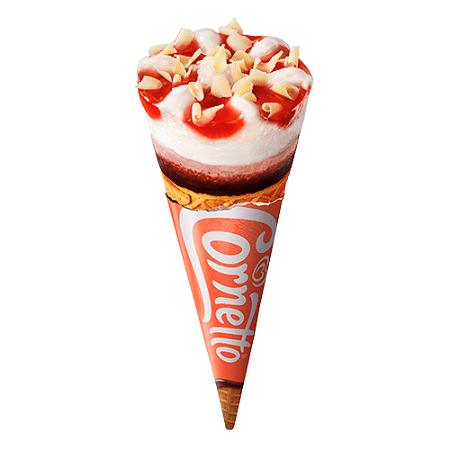 Cornetto Aardbei