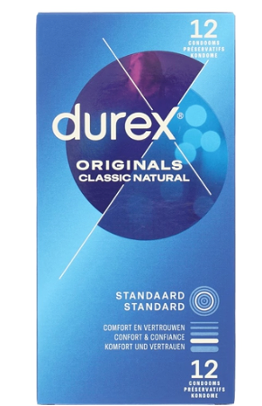 Durex Classic Natural condooms 12 stuks