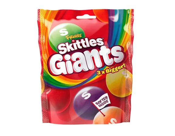 Skittles Giants Fruits Pouch