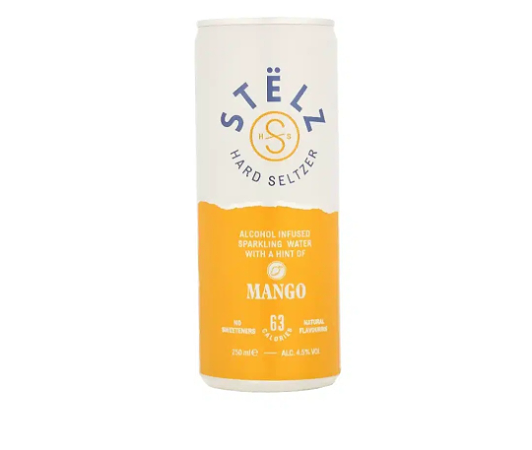 Stëlz Hard Seltzer Mango