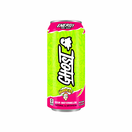 Warheads Sour Watermelon Energy Drink – Ghost Energy (Zero Sugar) 🍉⚡
