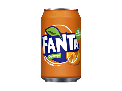 Blik Fanta Orange