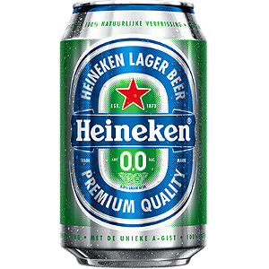 Blik Heineken 0/0%