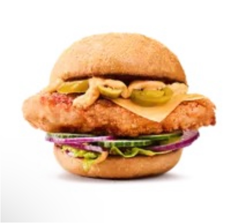 Spicy Crispy chicken burger