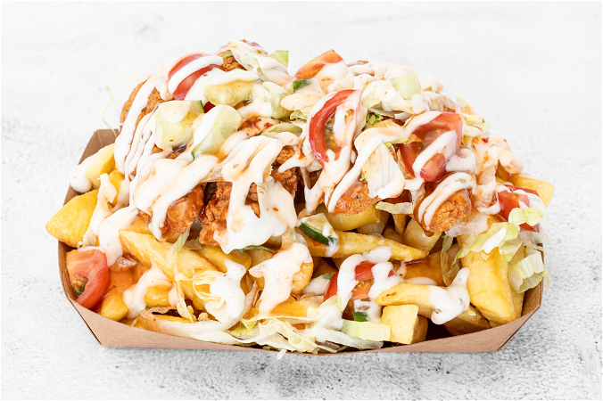 Friet Crunchy Kipsalon