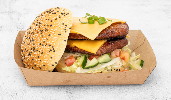 Double cheeseburger