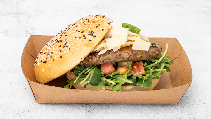 Veggie cheese burger 🌱