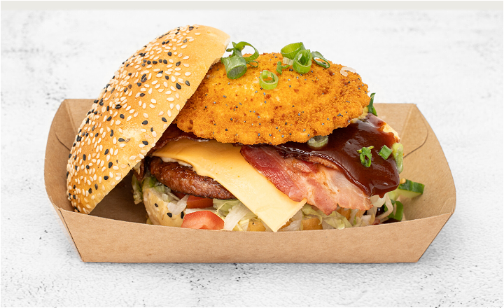 BBQ Bacon Cheesy burger