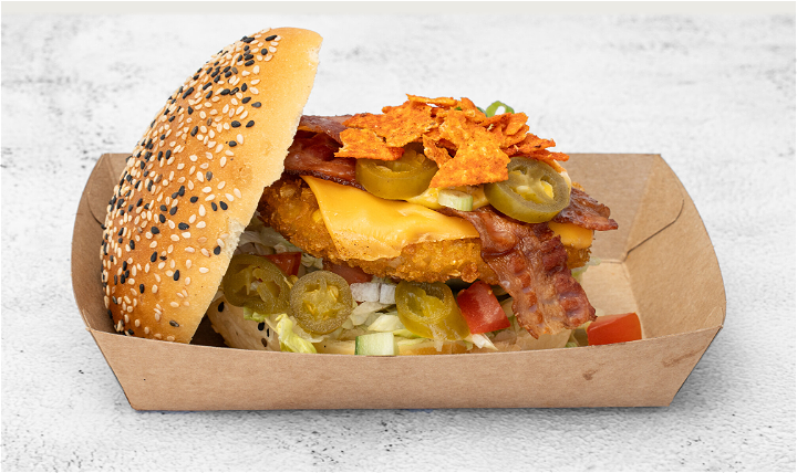 Spicy Crispy chicken burger