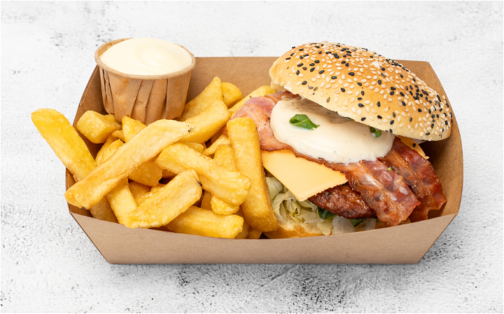 Spicy Crispy chicken burger  menu