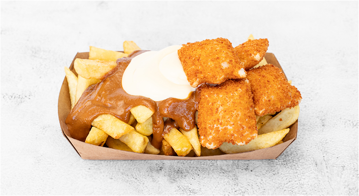 Friet Soufflé sate