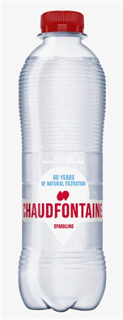 Fles Chaudfontaine rood