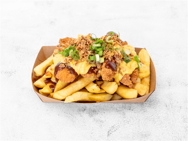 NIEUW! Friet Chicken crunch cheddar