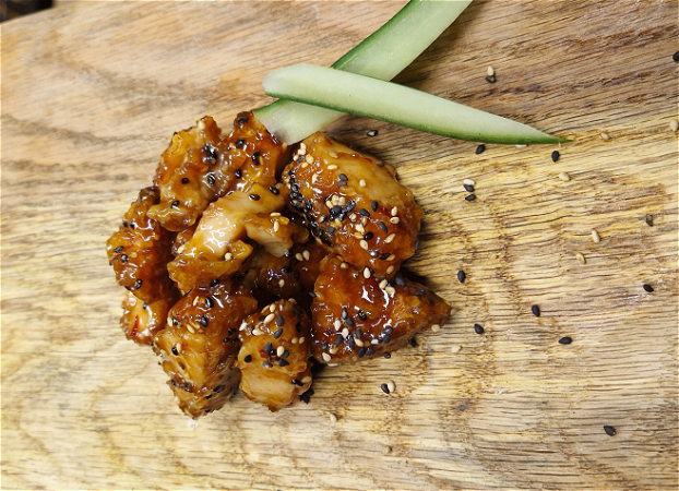 Korean fried chicken teriyaki 