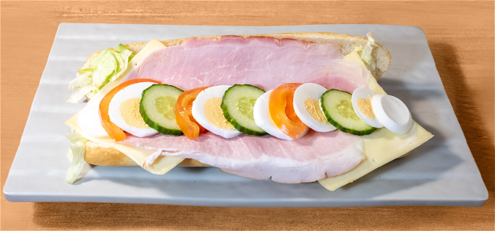 Gezond ham/kaas