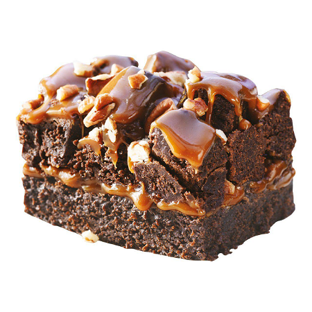 NEW! Stacked Caramel Brownie