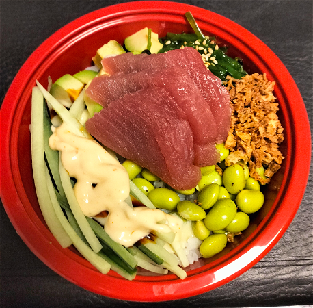 Poke bowl tuna 