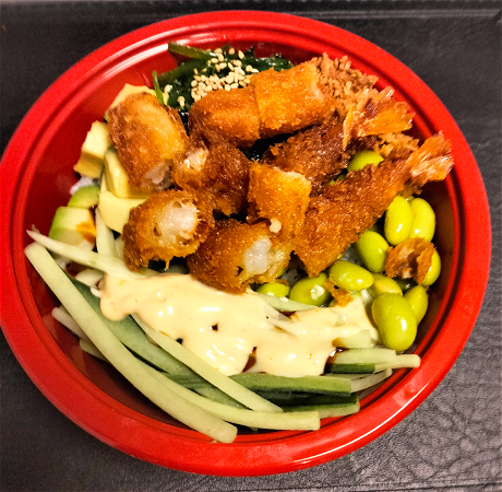 Poke bowl ebi