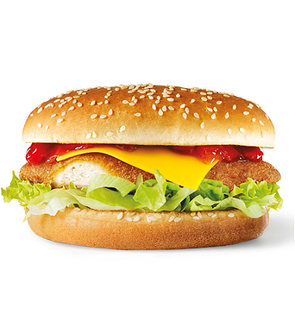 Vegetarische chicken burger